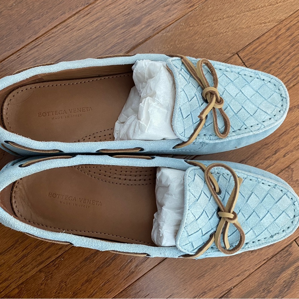 New authentic Bottega Veneta driving shoes 35.5